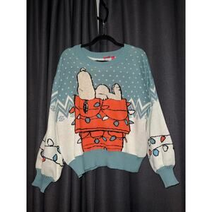 Ugly Christmas Xmas Sweater Size XL Peanuts